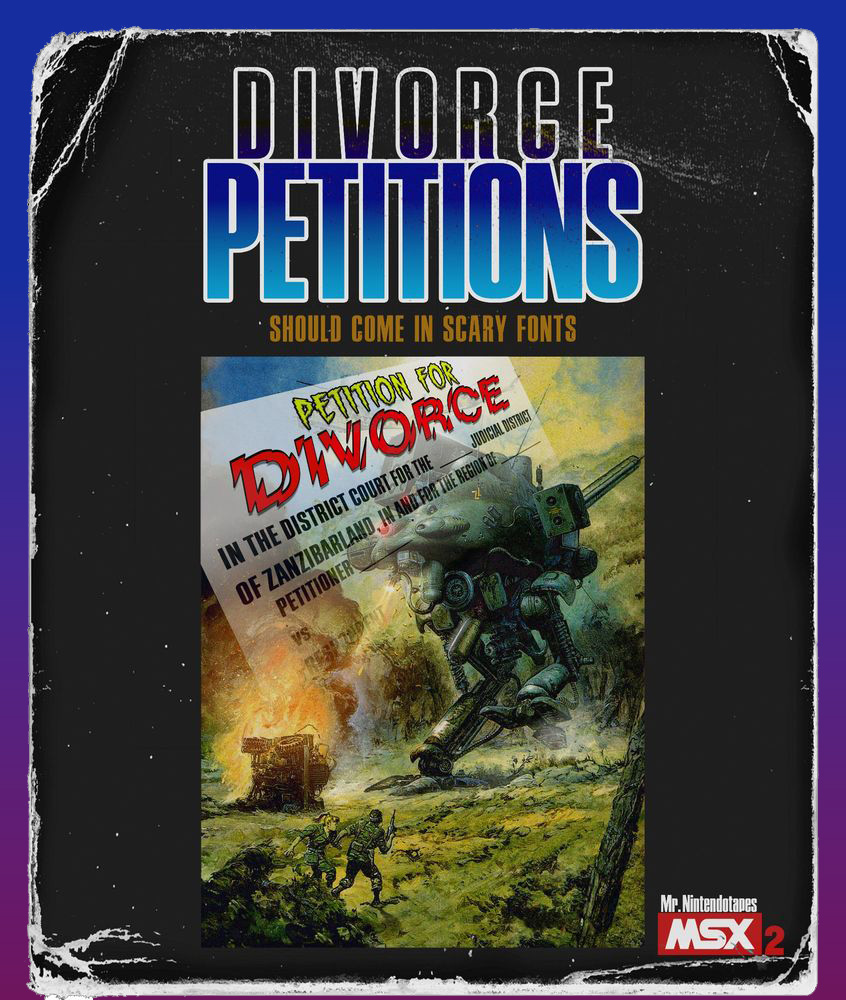 Divorce Petition graphic